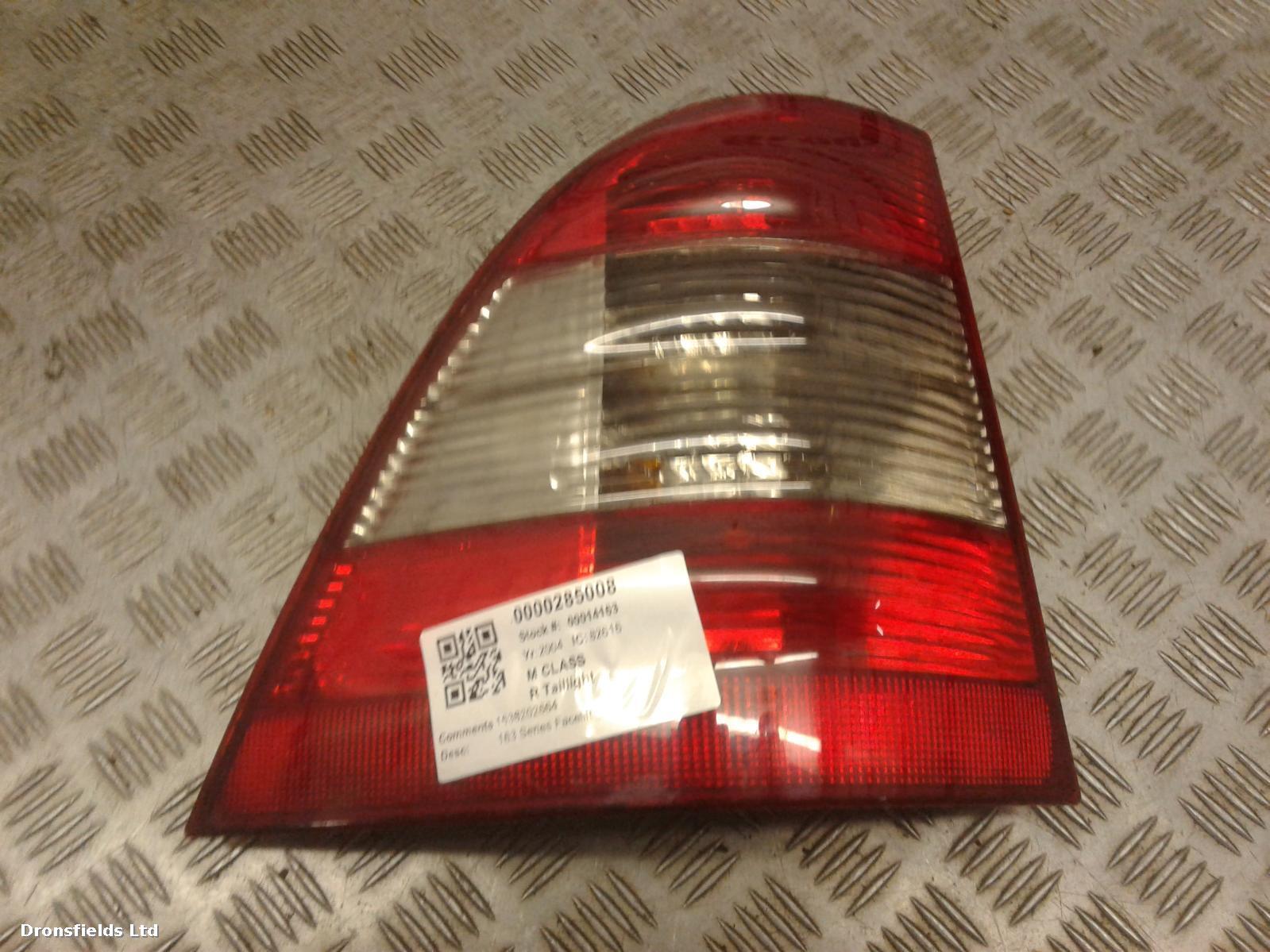 View Auto part R Taillight Mercedes M Class 2004