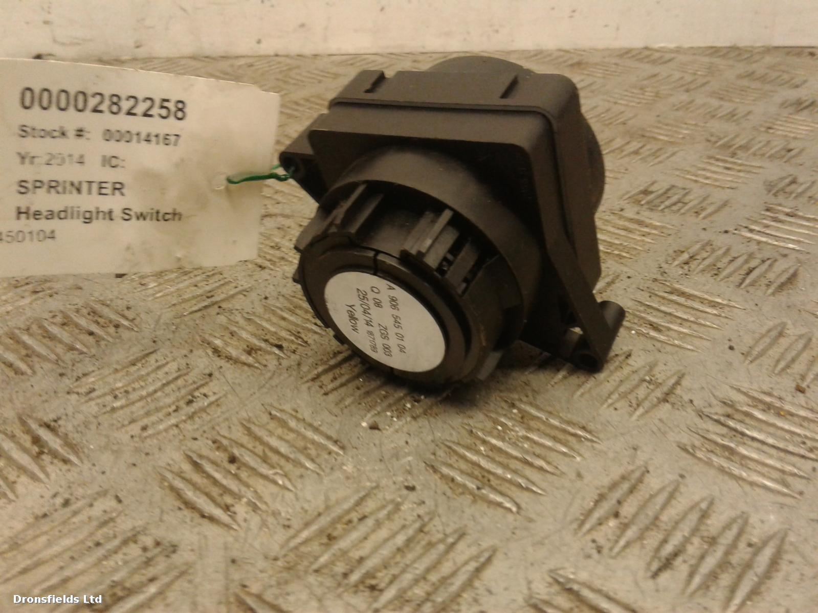 View Auto part Headlight Switch Mercedes Sprinter 2014