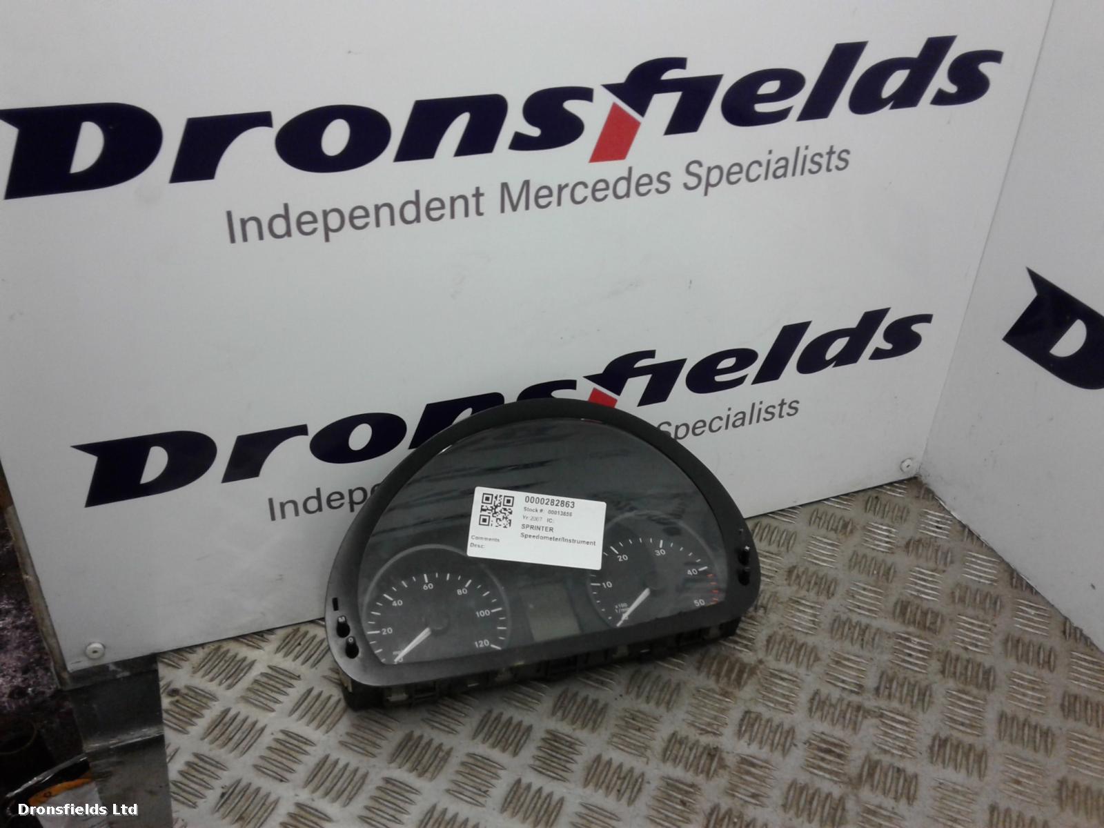 View Auto part Speedometer Mercedes Sprinter 2007