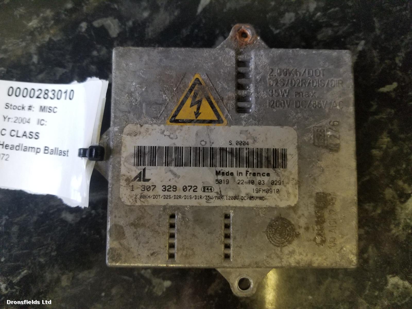 View Auto part Headlamp Ballast Mercedes C Class 2004