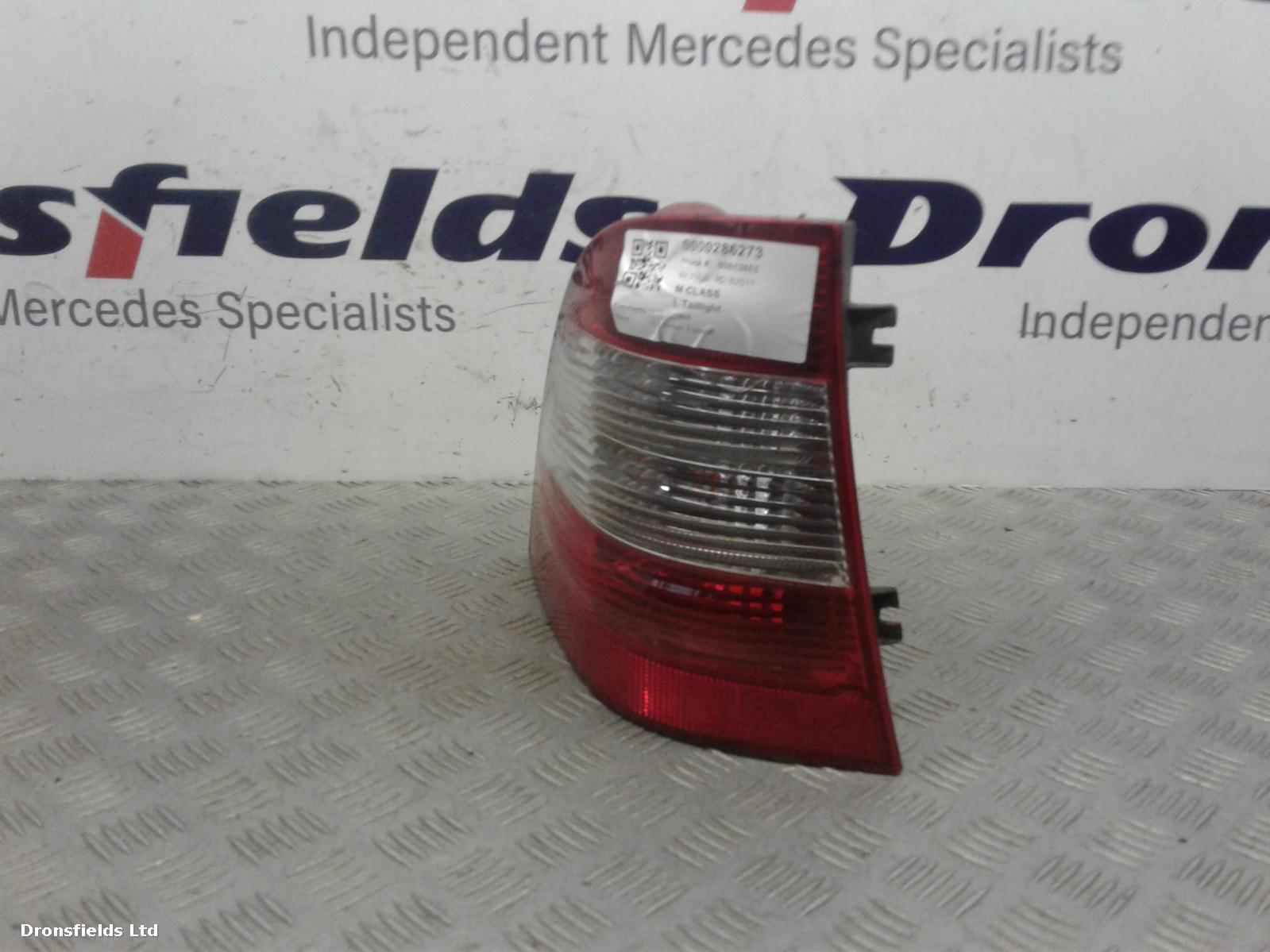 View Auto part L Taillight Mercedes M Class 2003