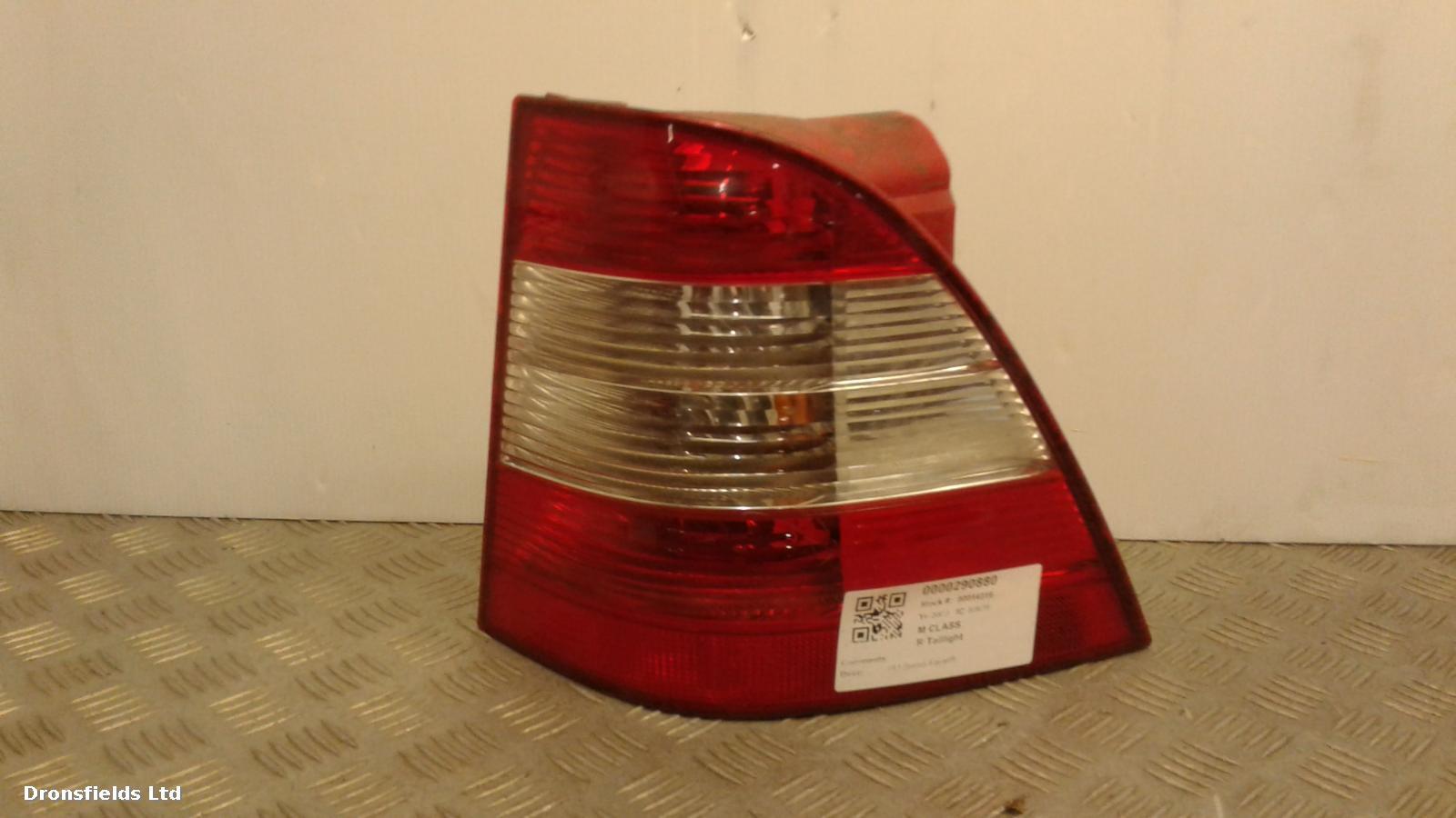 View Auto part R Taillight Mercedes M Class 2003
