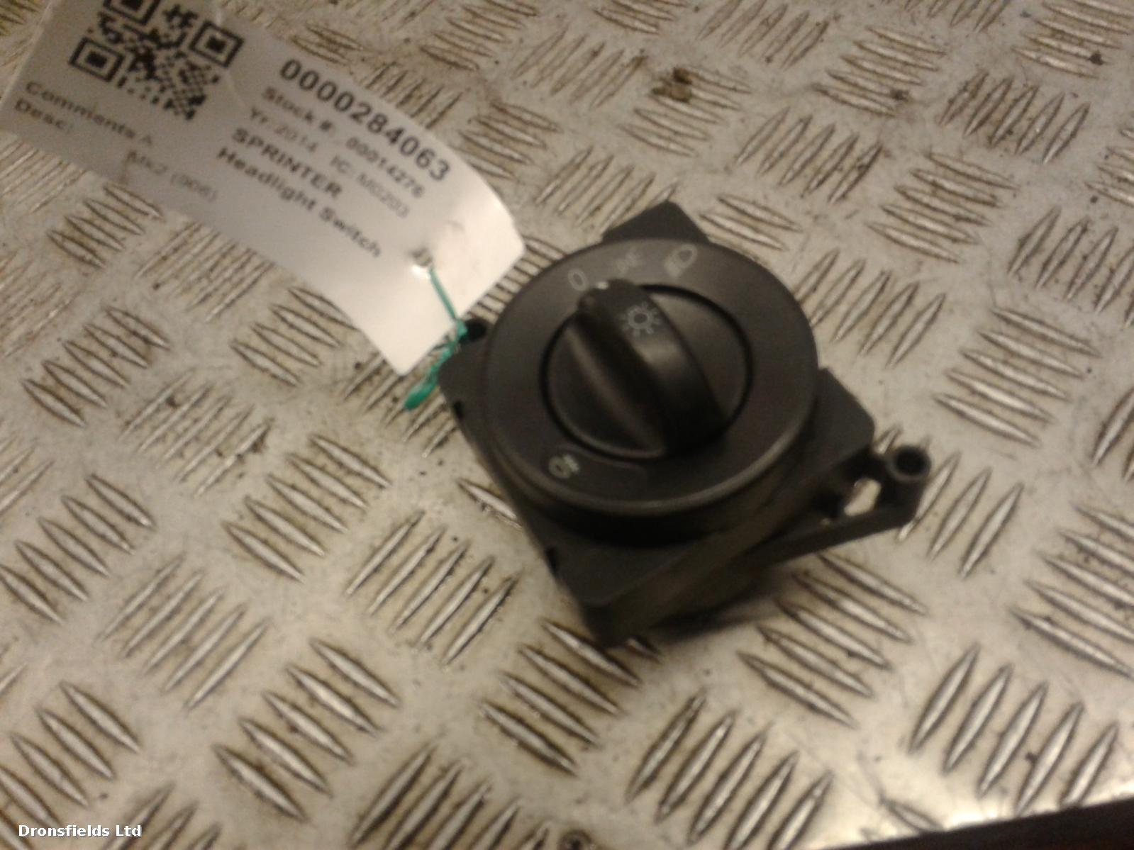 View Auto part Headlight Switch Mercedes Sprinter 2014