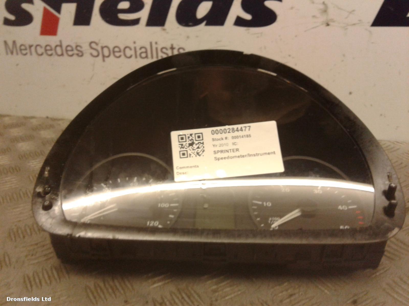 View Auto part Speedometer Mercedes Sprinter 2010