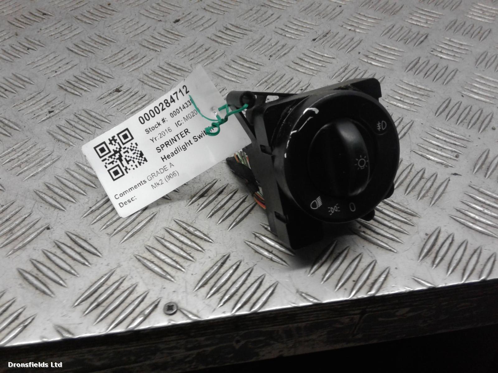 View Auto part Headlight Switch Mercedes Sprinter 2016