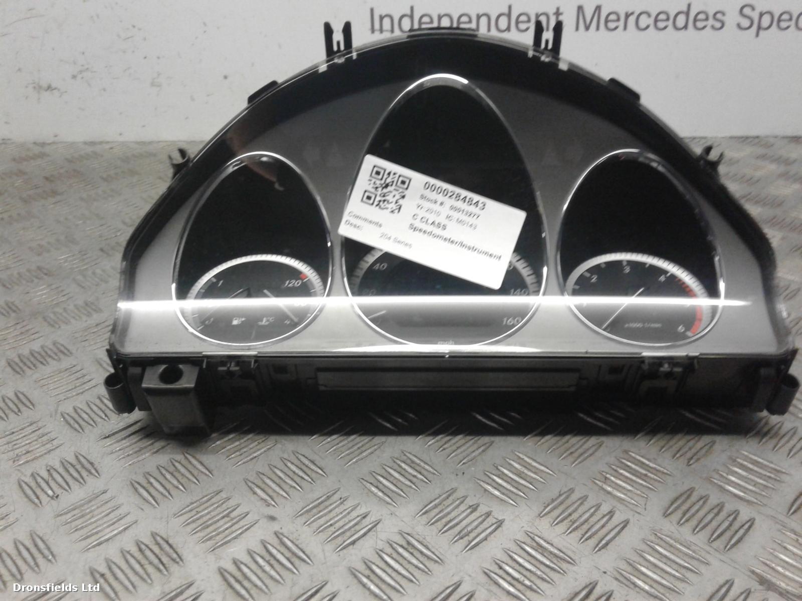 View Auto part Speedometer Mercedes C Class 2010