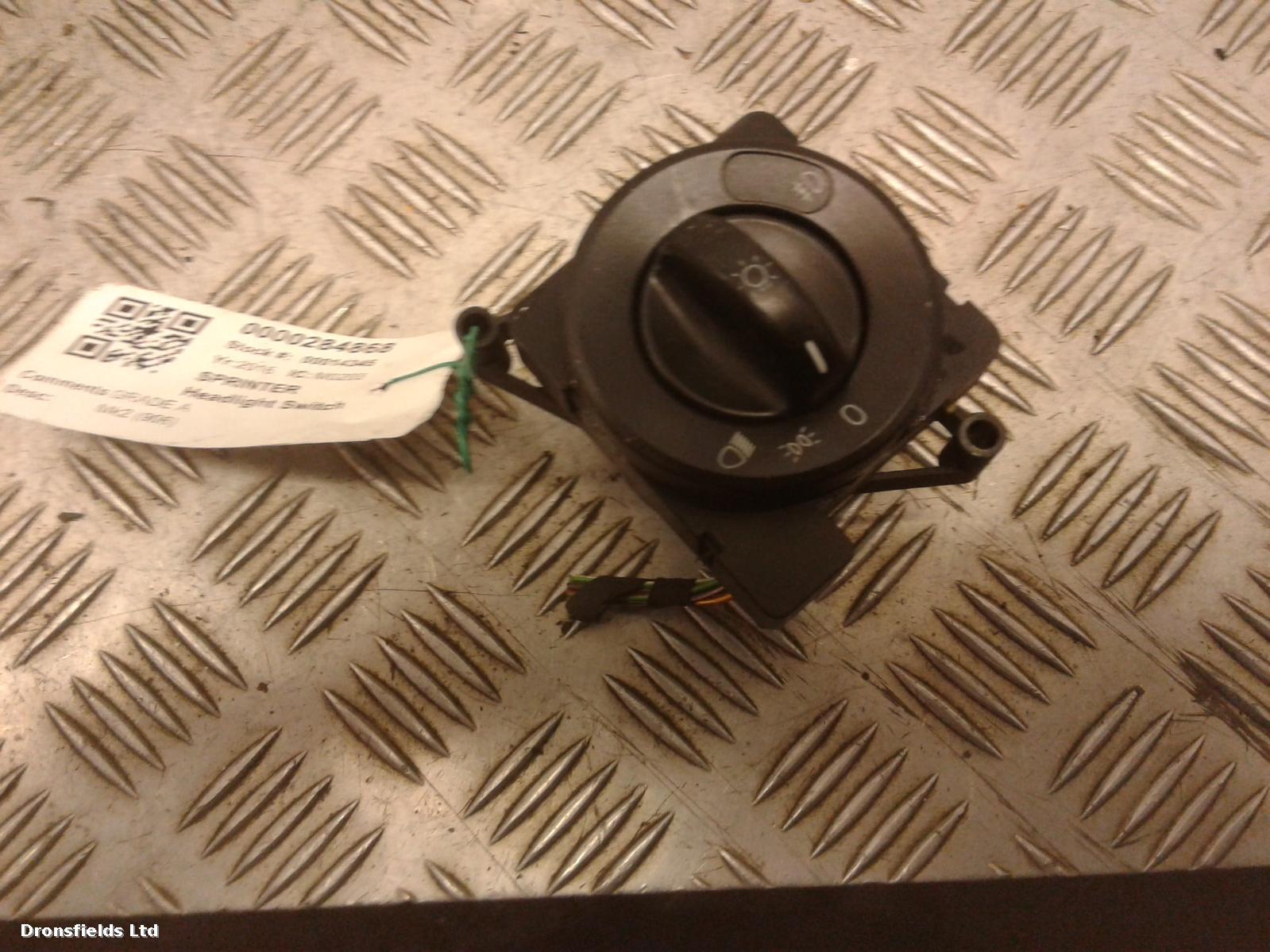 View Auto part Headlight Switch Mercedes Sprinter 2016