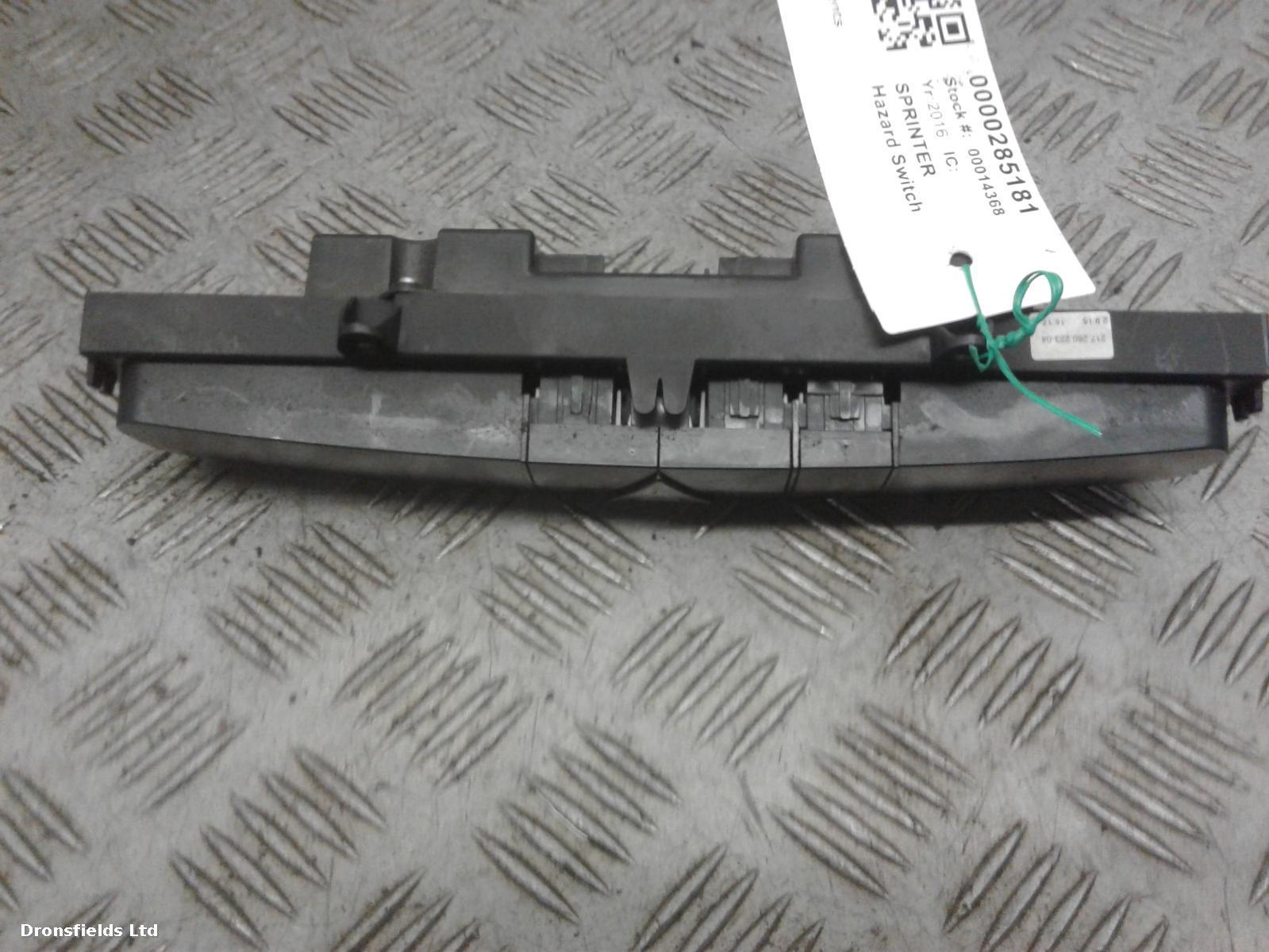 View Auto part Hazard Switch Mercedes Sprinter 2016