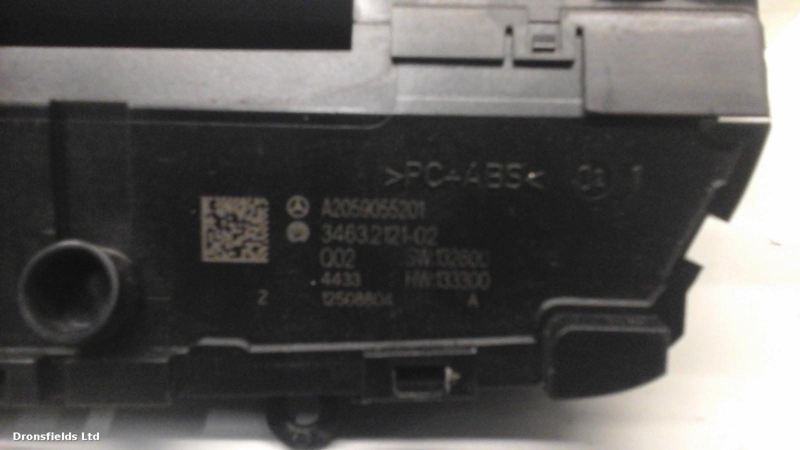 View Auto part Hazard Switch Mercedes C Class 2016