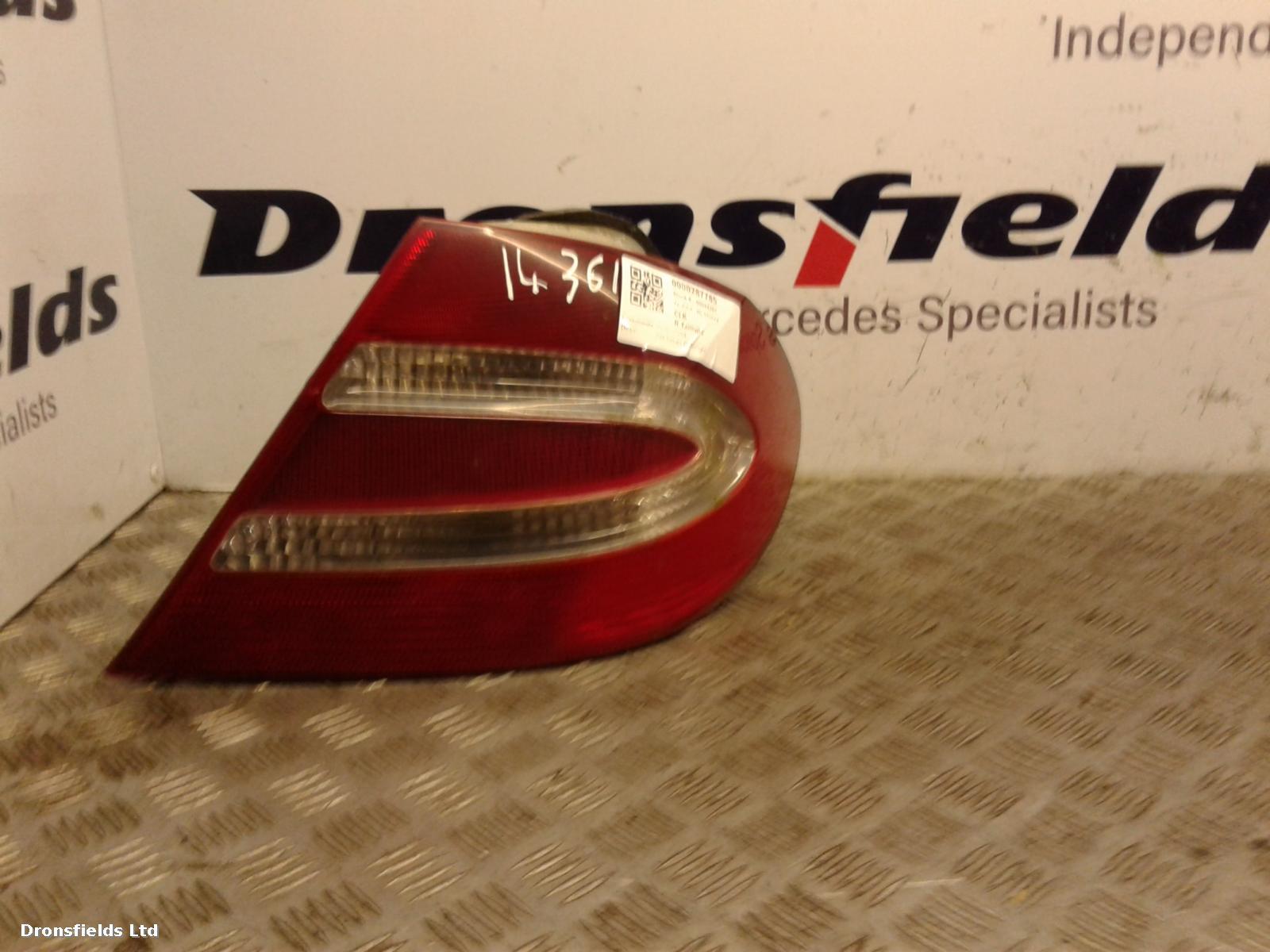 View Auto part R Taillight Mercedes Clk 2004
