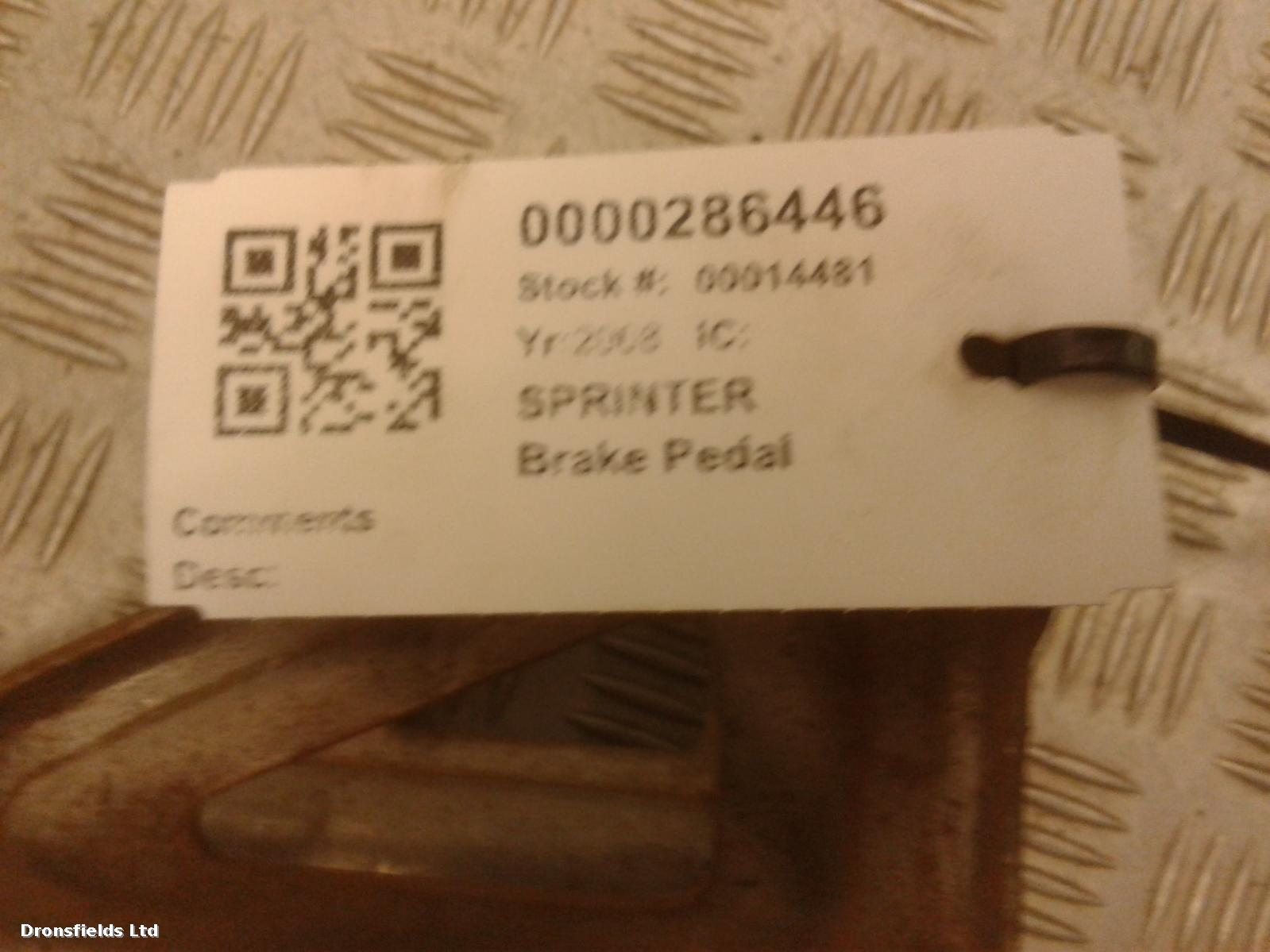 View Auto part Brake Pedal Mercedes Sprinter 2008