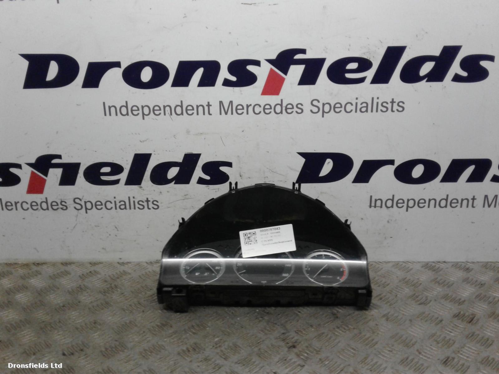 View Auto part Speedometer Mercedes C Class 2009