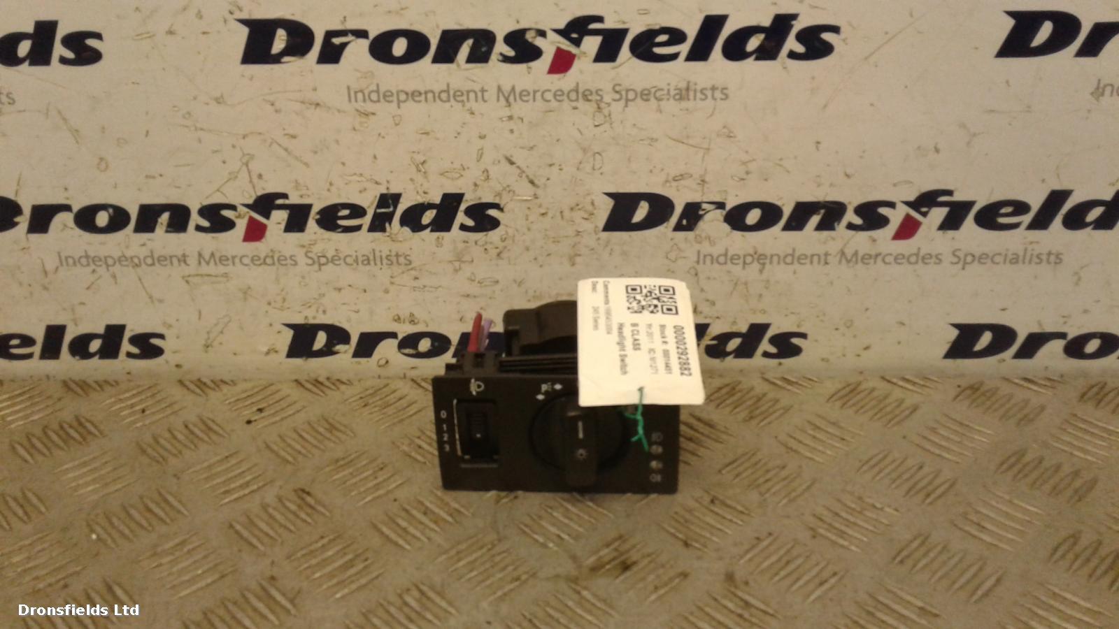 View Auto part Headlight Switch Mercedes B Class 2011
