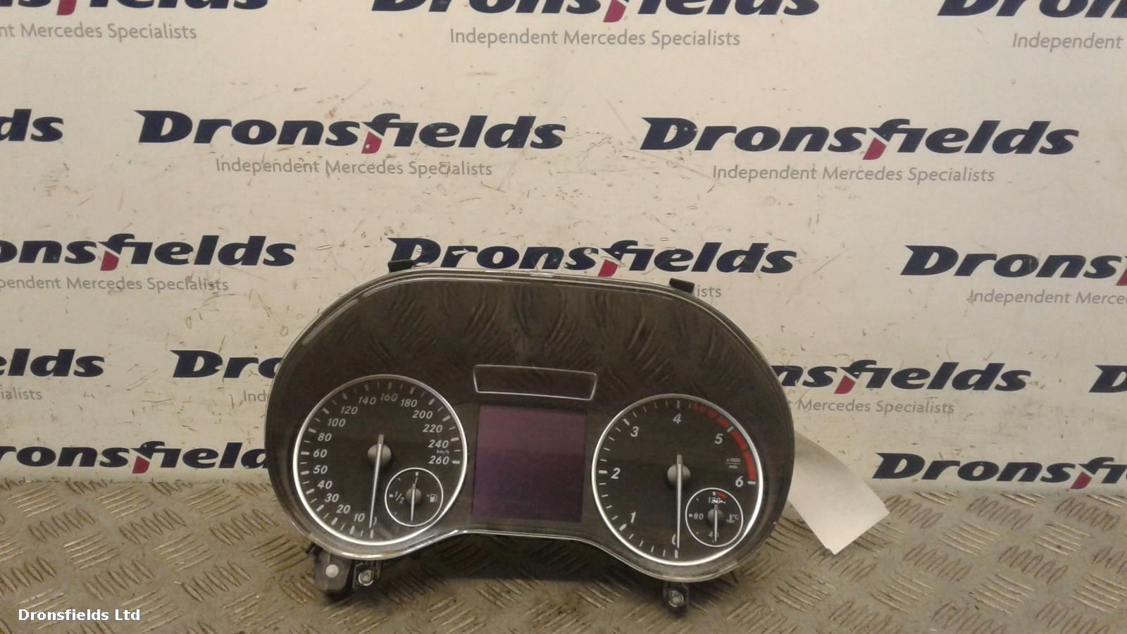 View Auto part Speedometer Mercedes B Class 2013