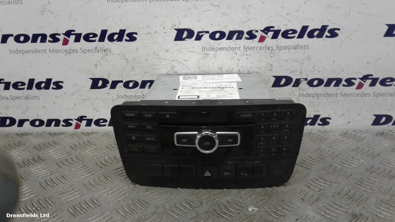 View Auto part A/V Equipment Mercedes B Class 2013