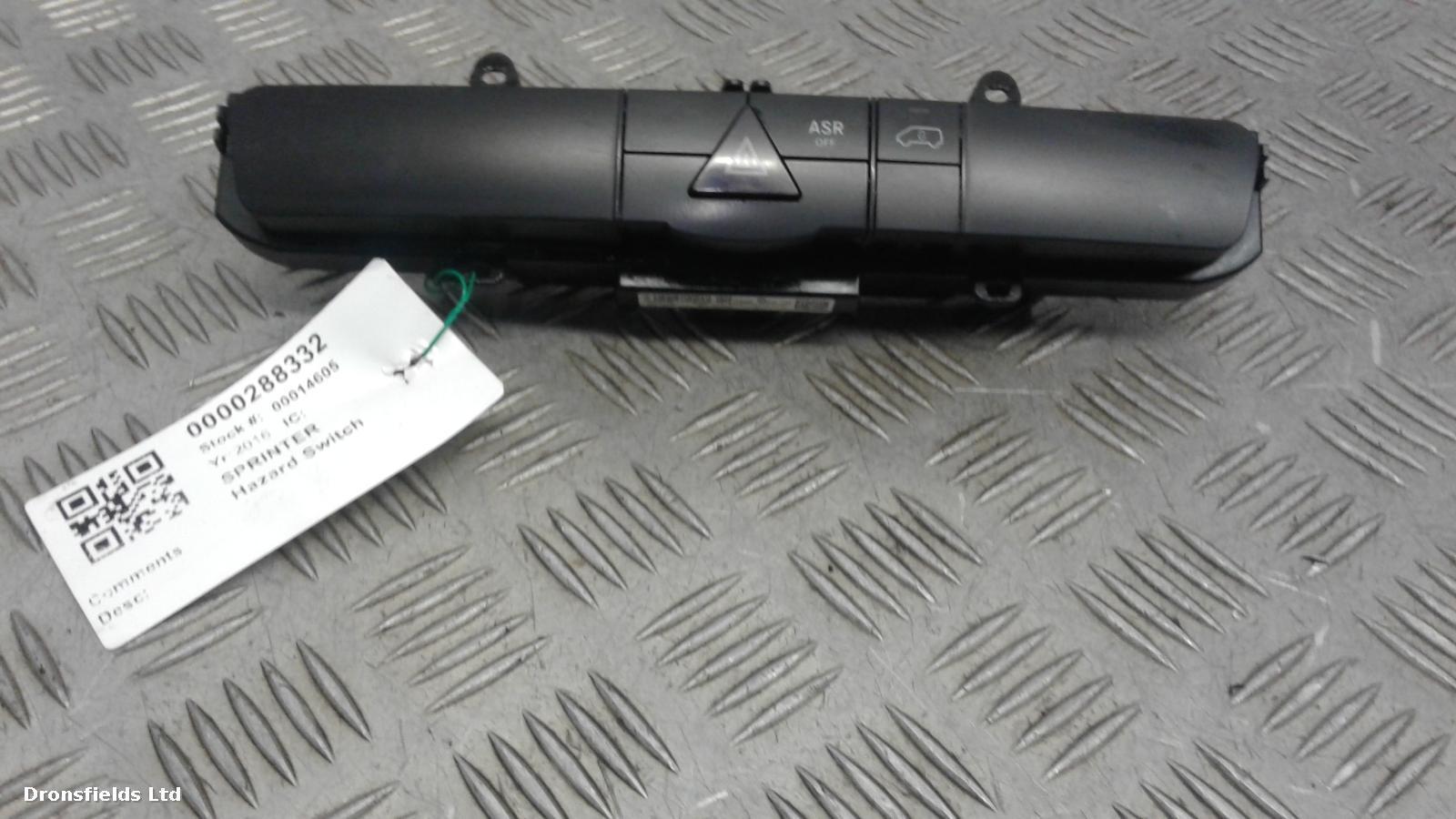 View Auto part Hazard Switch Mercedes Sprinter 2016