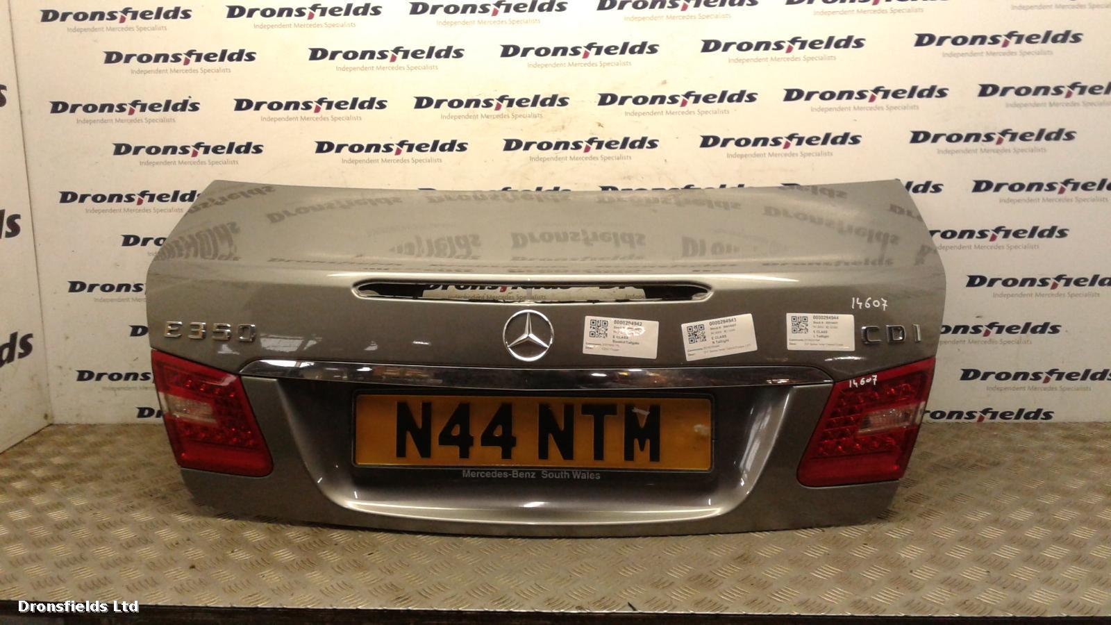 View Auto part Bootlid/Tailgate Mercedes E Class 2009