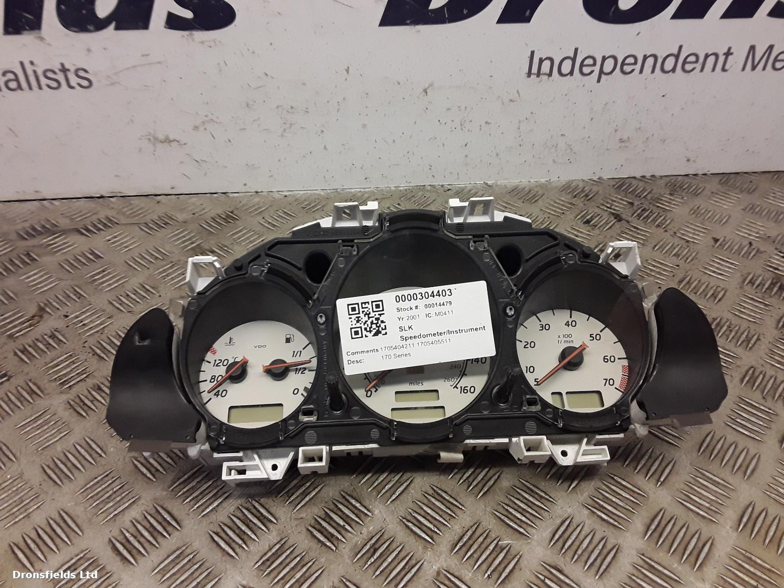 View Auto part Speedometer Mercedes Slk 2001