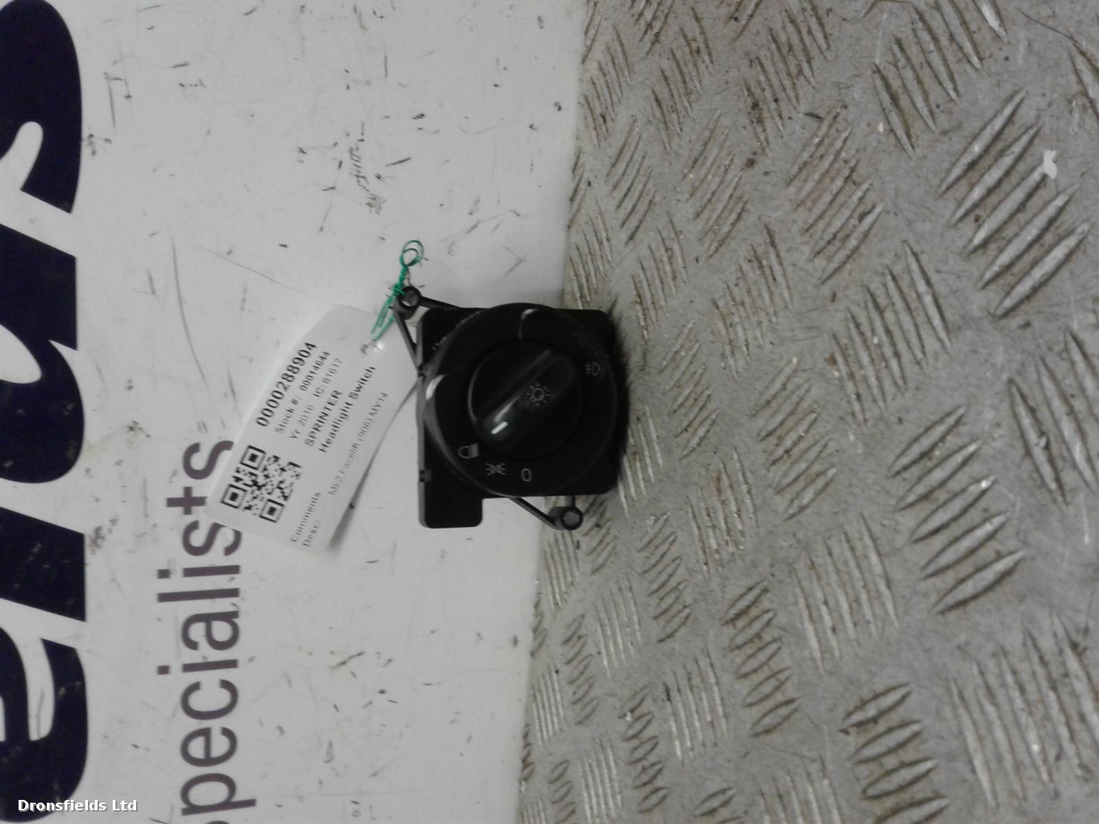View Auto part Headlight Switch Mercedes Sprinter 2016