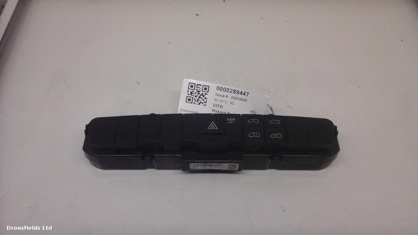 View Auto part Hazard Switch Mercedes Vito 2012