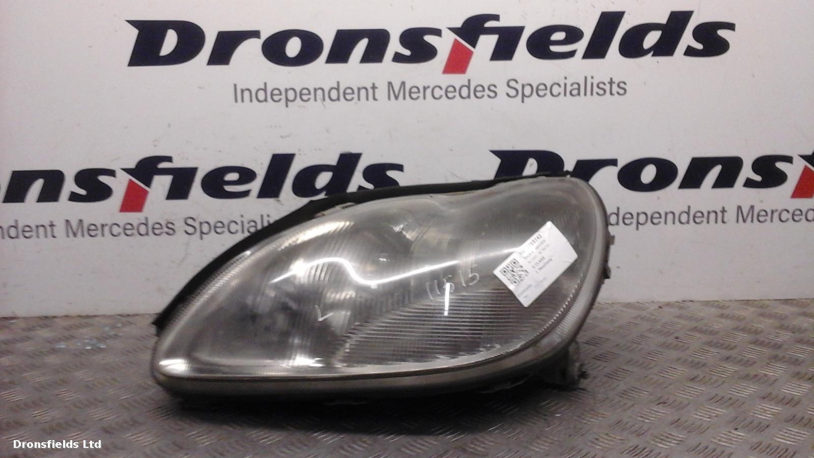 View Auto part L Headlamp Mercedes S Class 2000