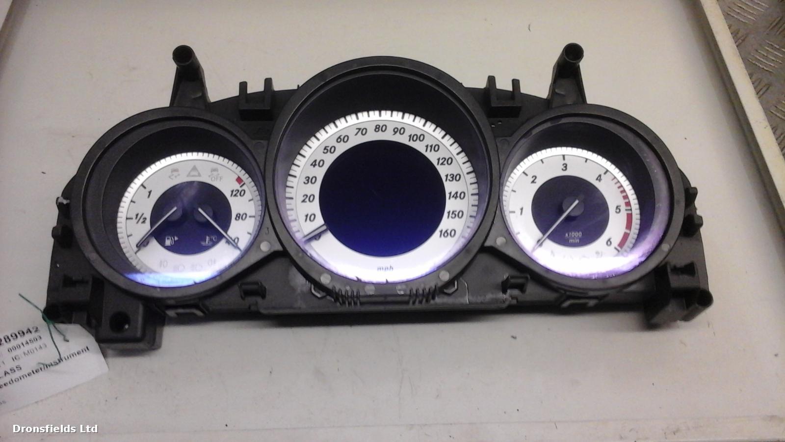 View Auto part Speedometer Mercedes C Class 2011