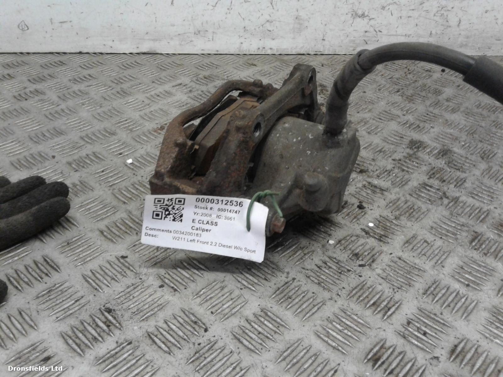 View Auto part Caliper Mercedes E Class 2008