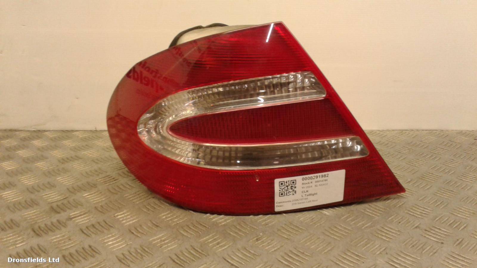 View Auto part L Taillight Mercedes Clk 2004