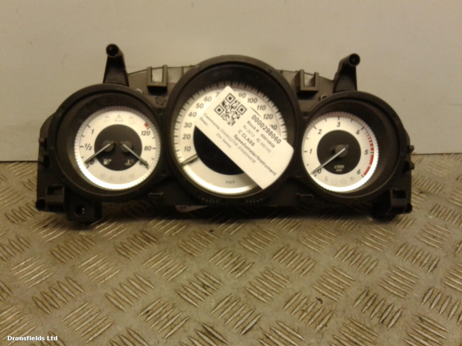 View Auto part Speedometer Mercedes C Class 2012
