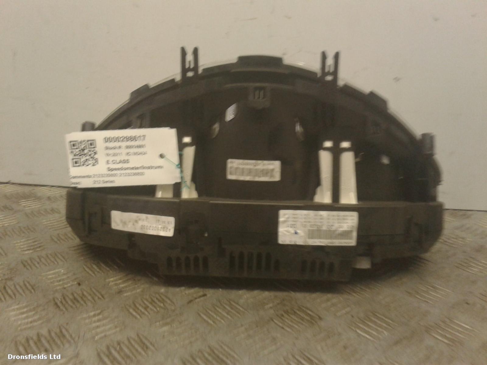 View Auto part Speedometer Mercedes E Class 2011
