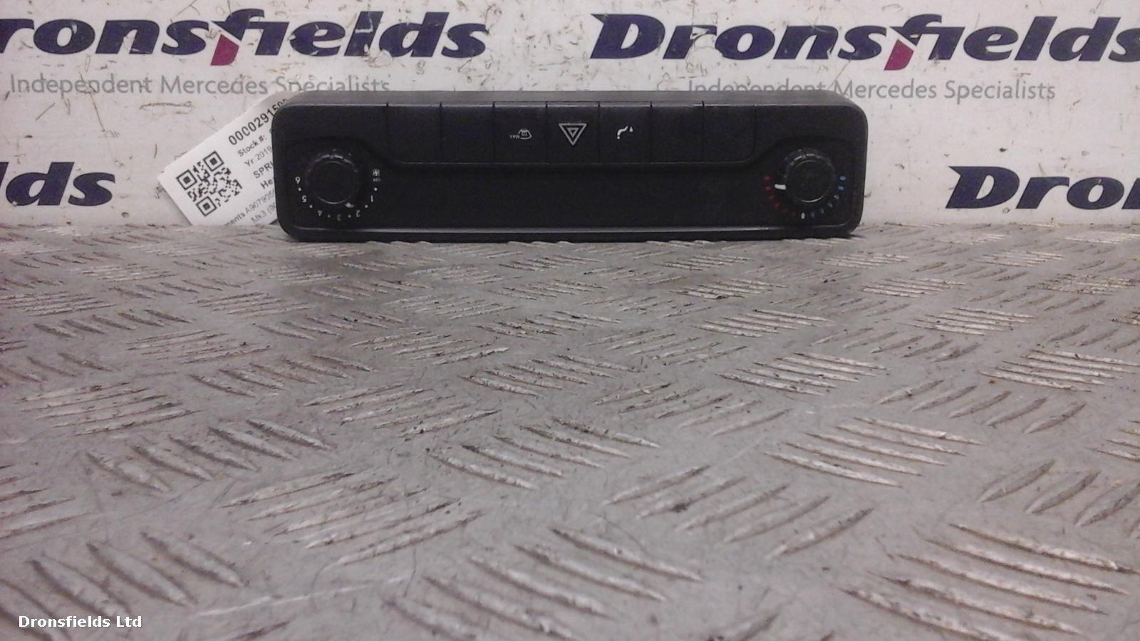 View Auto part Heater/AC Controller Mercedes Sprinter 2019