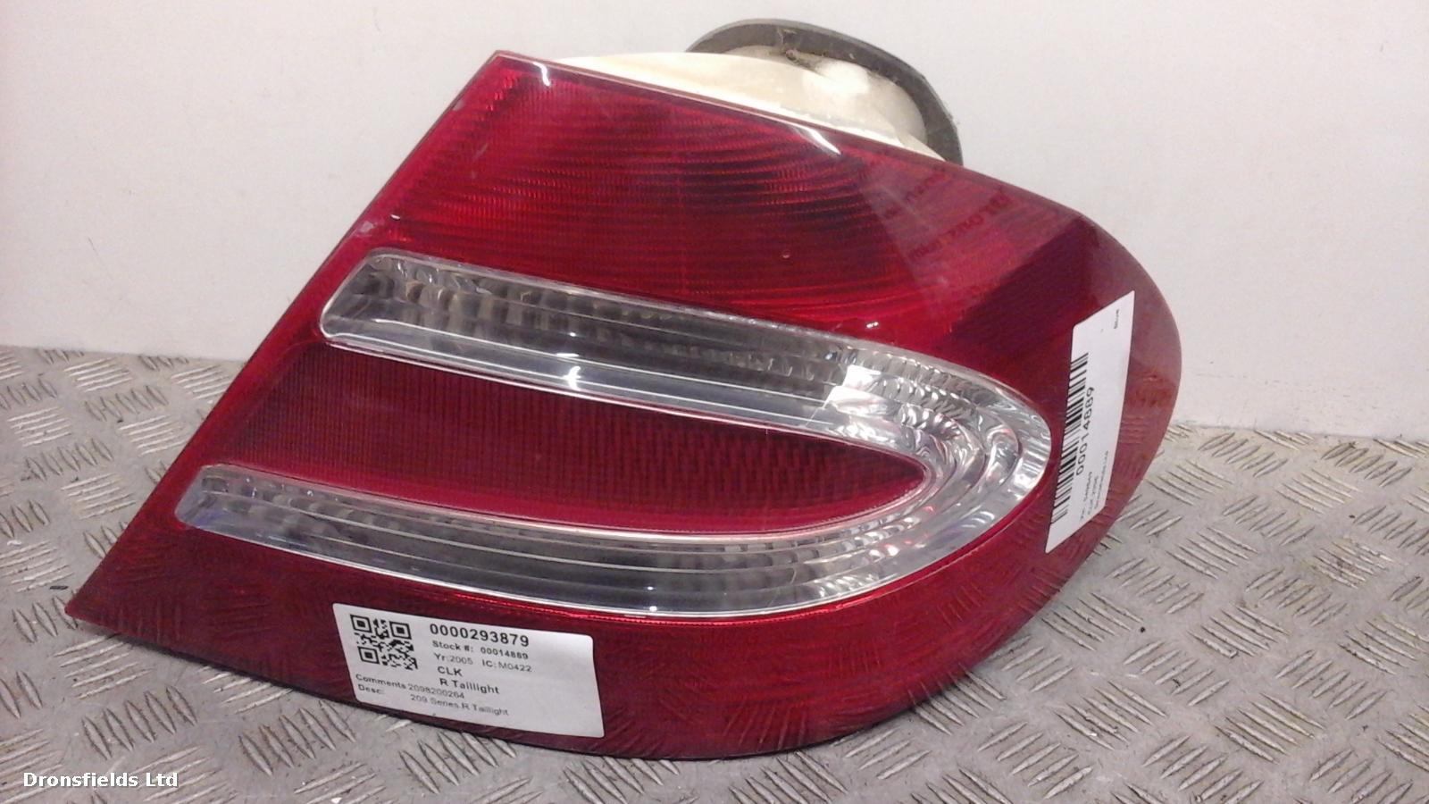 View Auto part R Taillight Mercedes Clk 2005