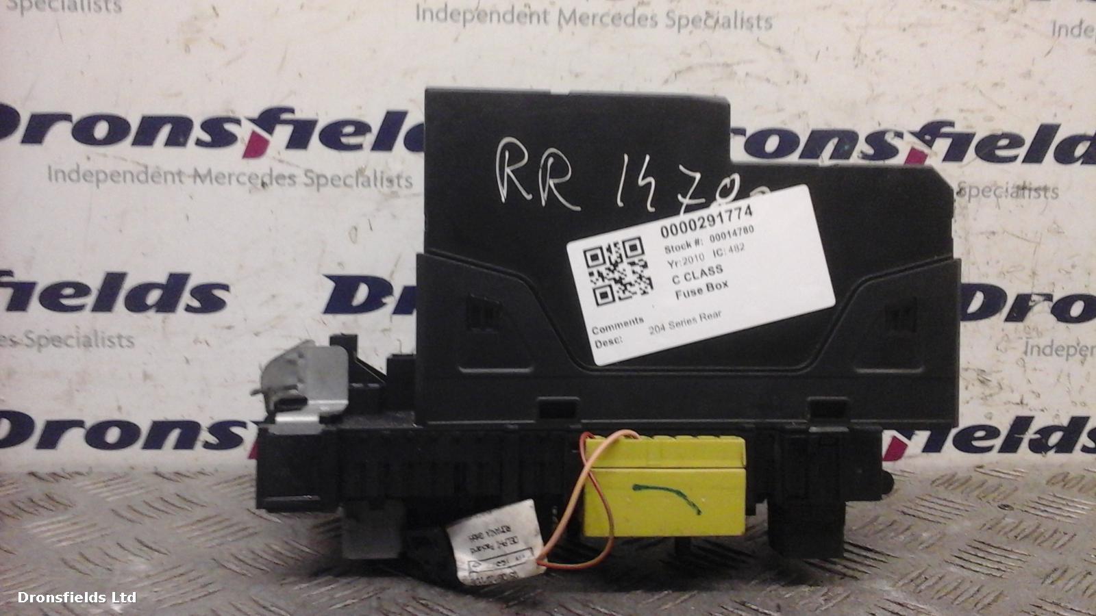 View Auto part Fuse Box Mercedes C Class 2010