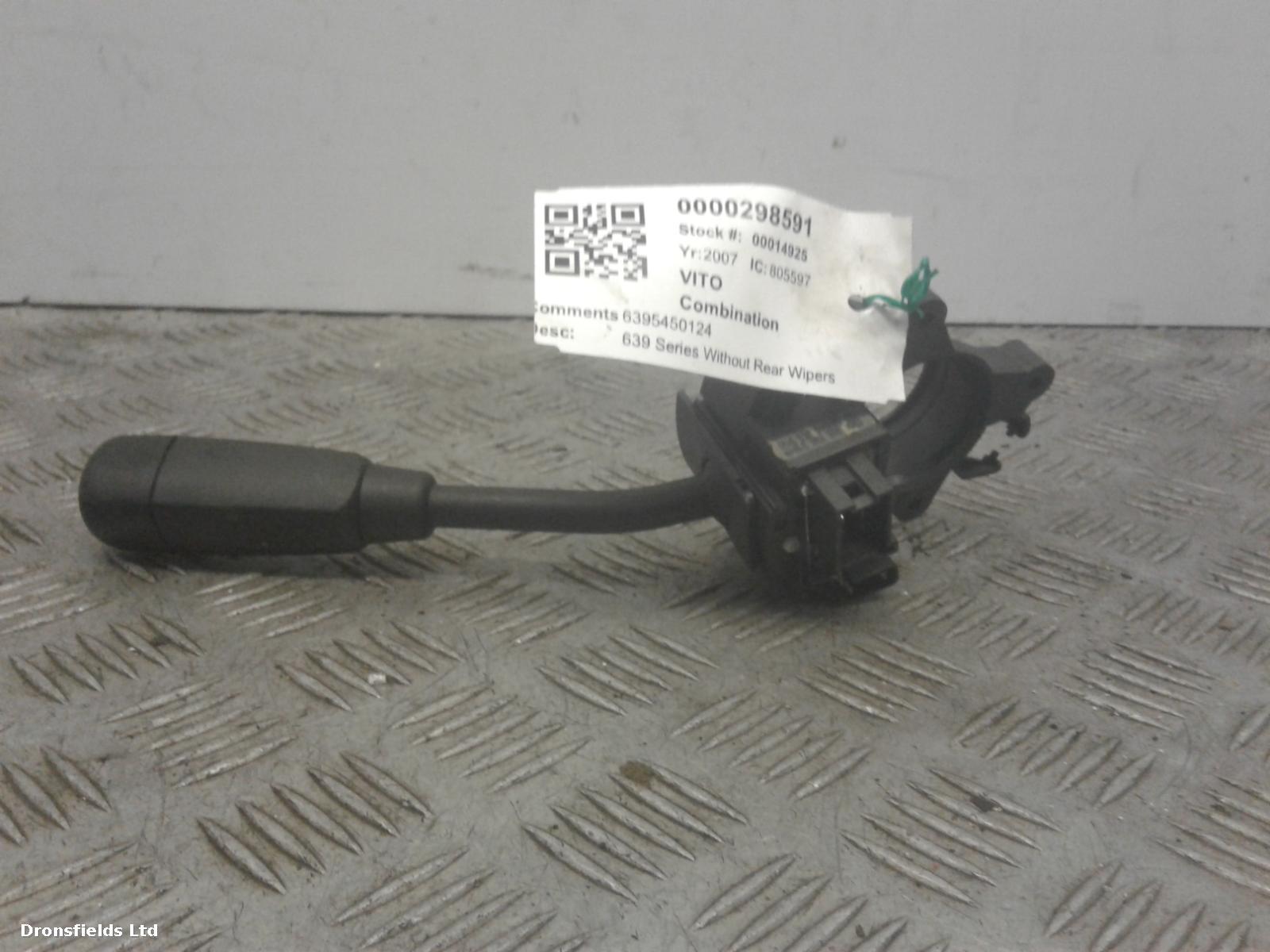View Auto part Combination Switch Mercedes Vito 2007