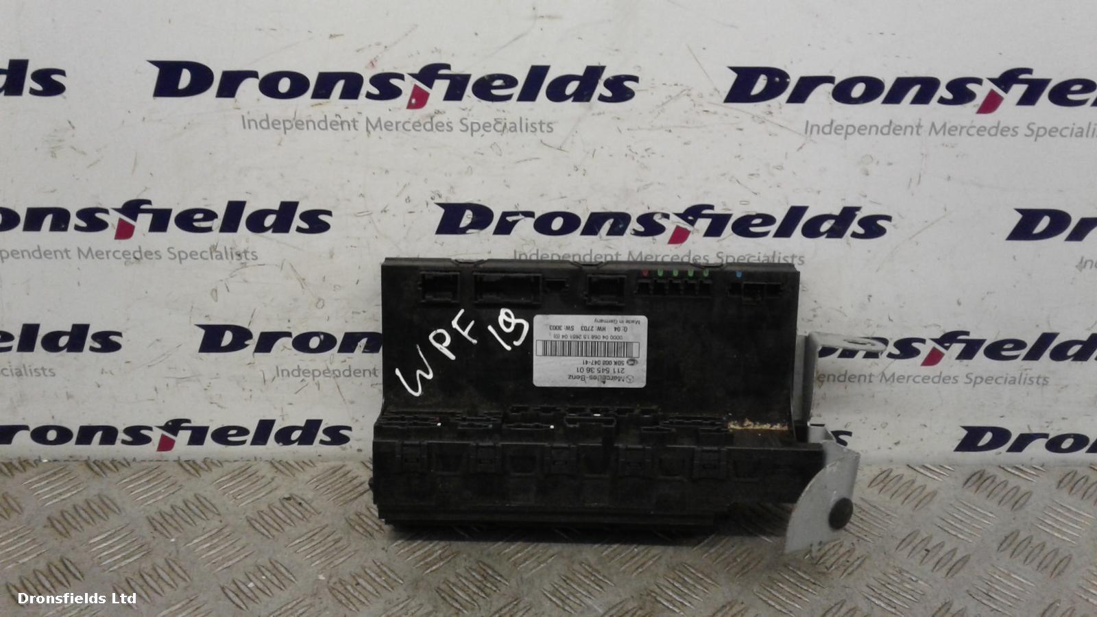 View Auto part Fuse Box Mercedes E Class 2008