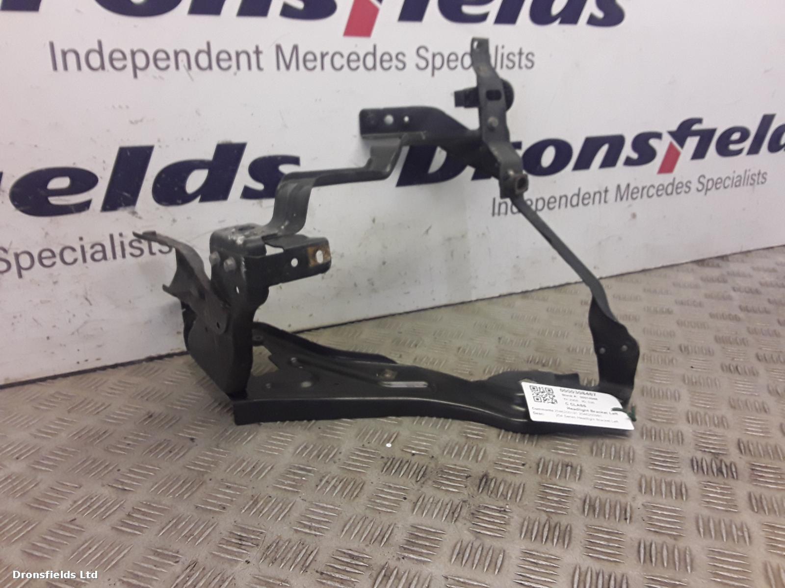View Auto part Headlight Bracket Left Mercedes C Class 2008