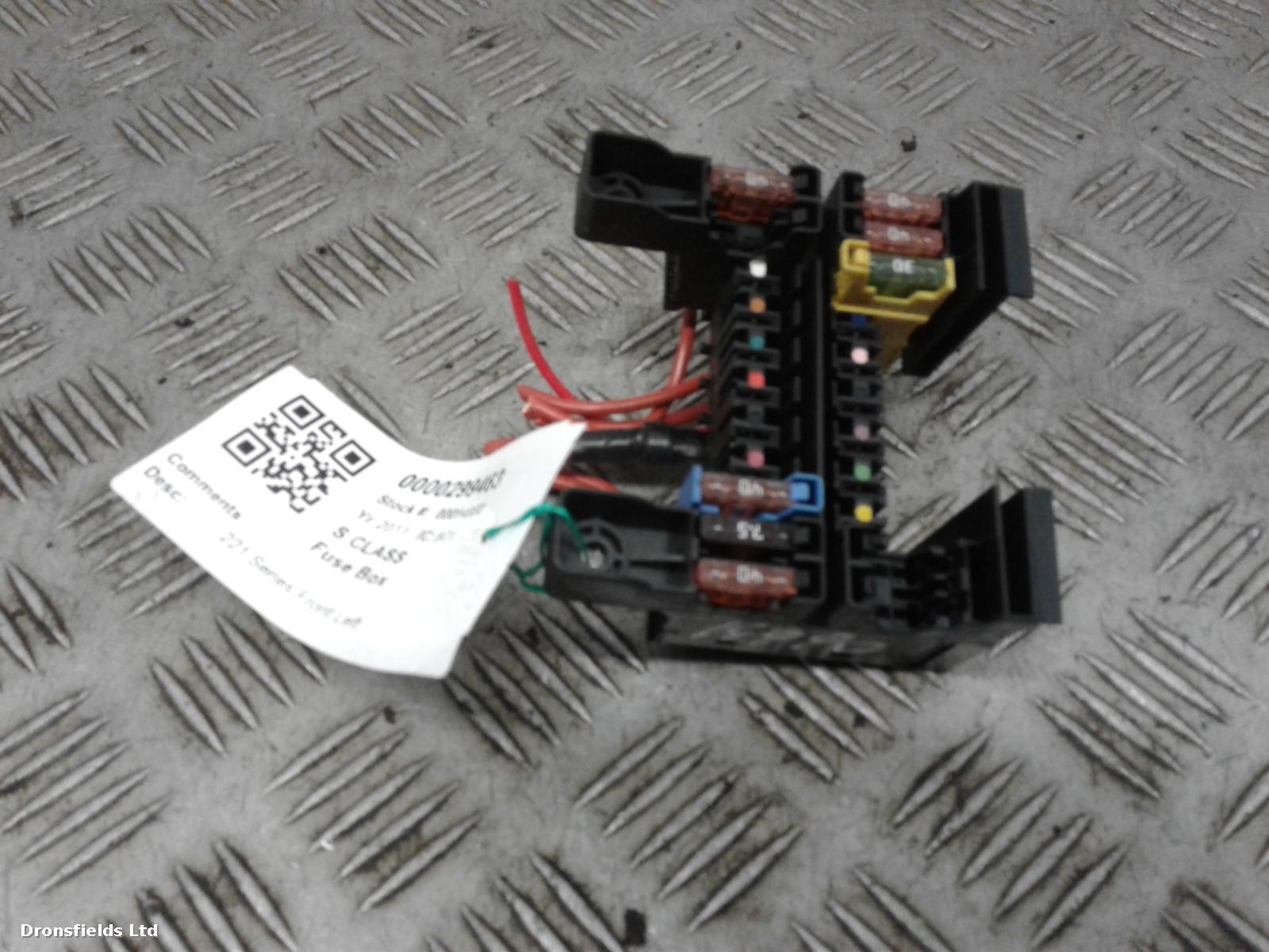 View Auto part Fuse Box Mercedes S Class 2011