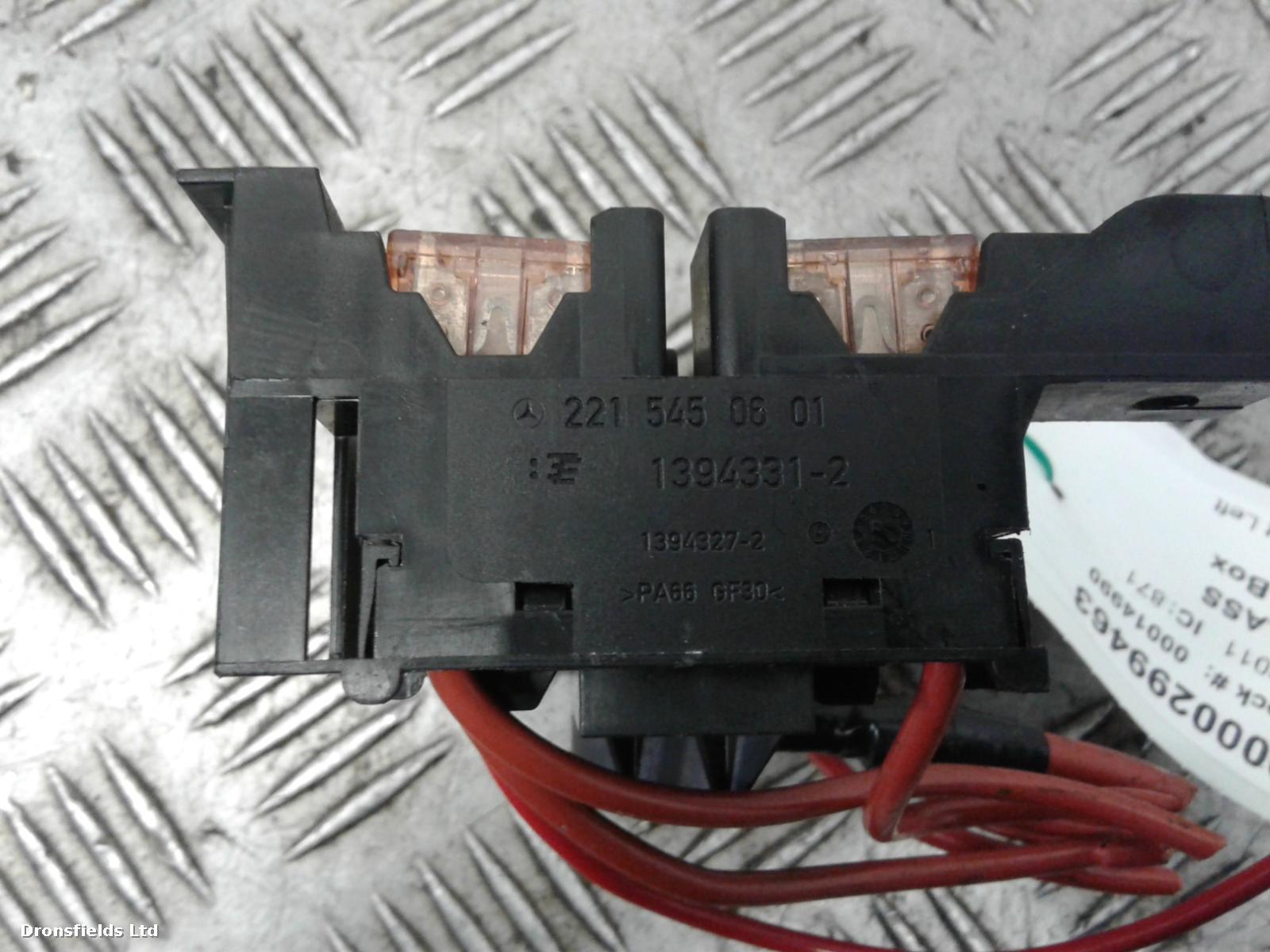 View Auto part Fuse Box Mercedes S Class 2011
