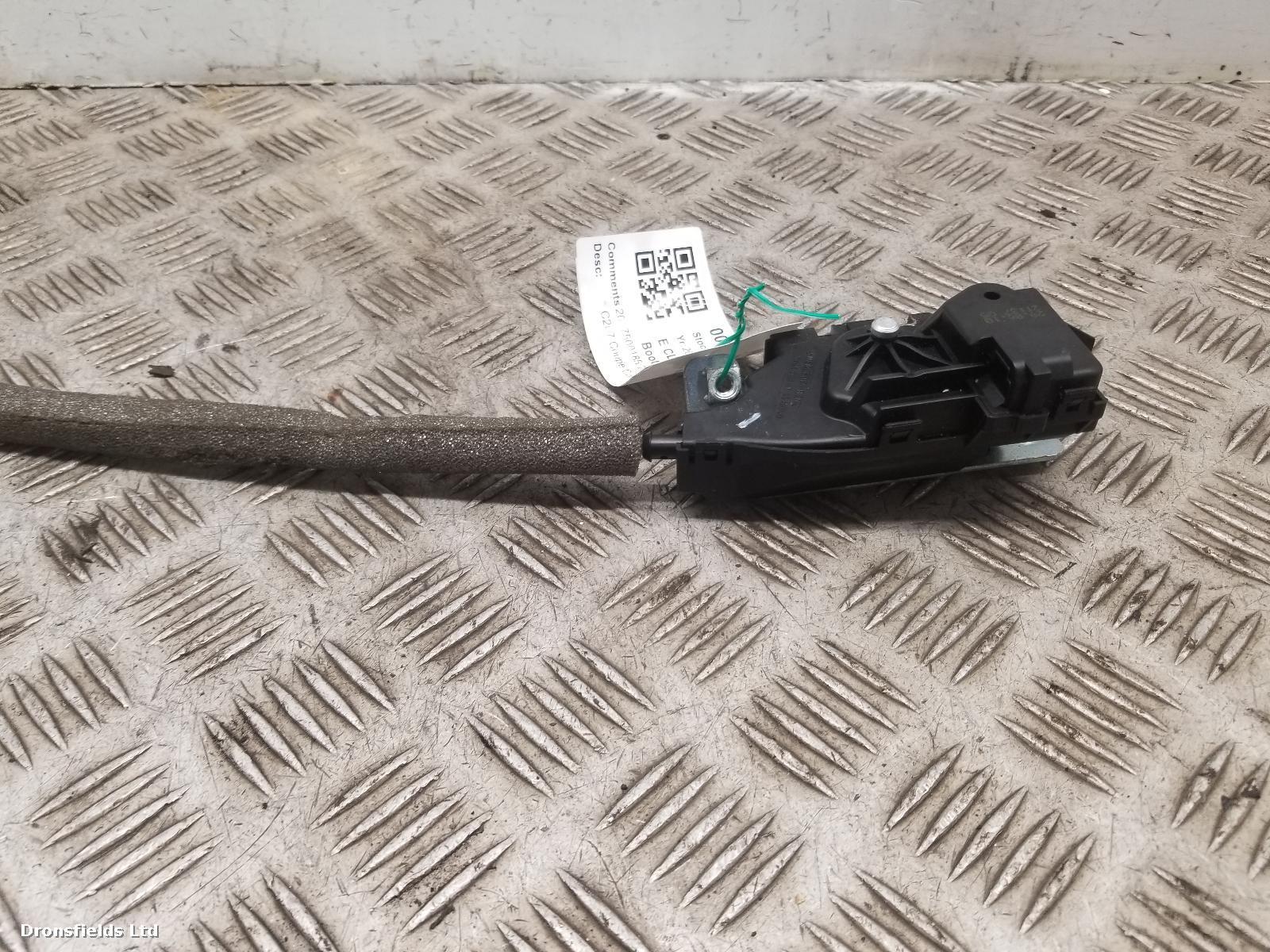 View Auto part Bootlid/Tailgate Lock Mercedes E Class 2010