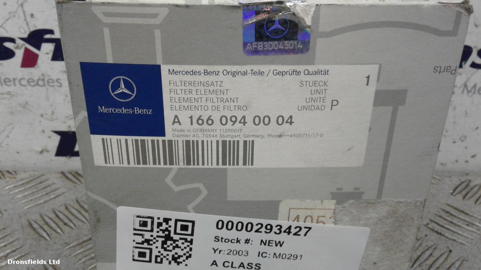 View Auto part Oil Filter Mercedes A Class 2003
