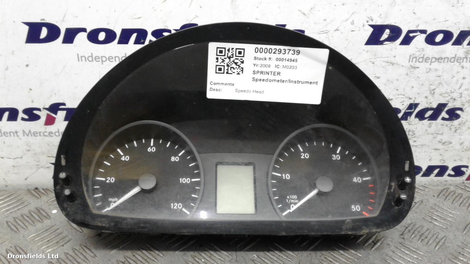View Auto part Speedometer Mercedes Sprinter 2008