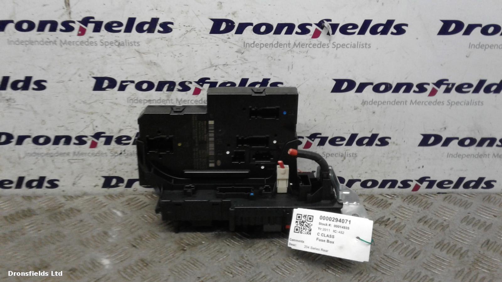 View Auto part Fuse Box Mercedes C Class 2011