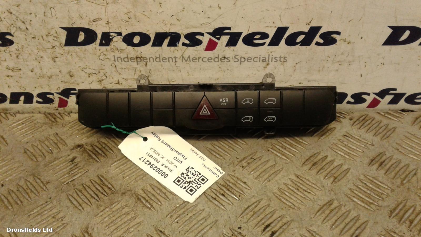 View Auto part Flasher/Hazard Relay Mercedes Vito 2014