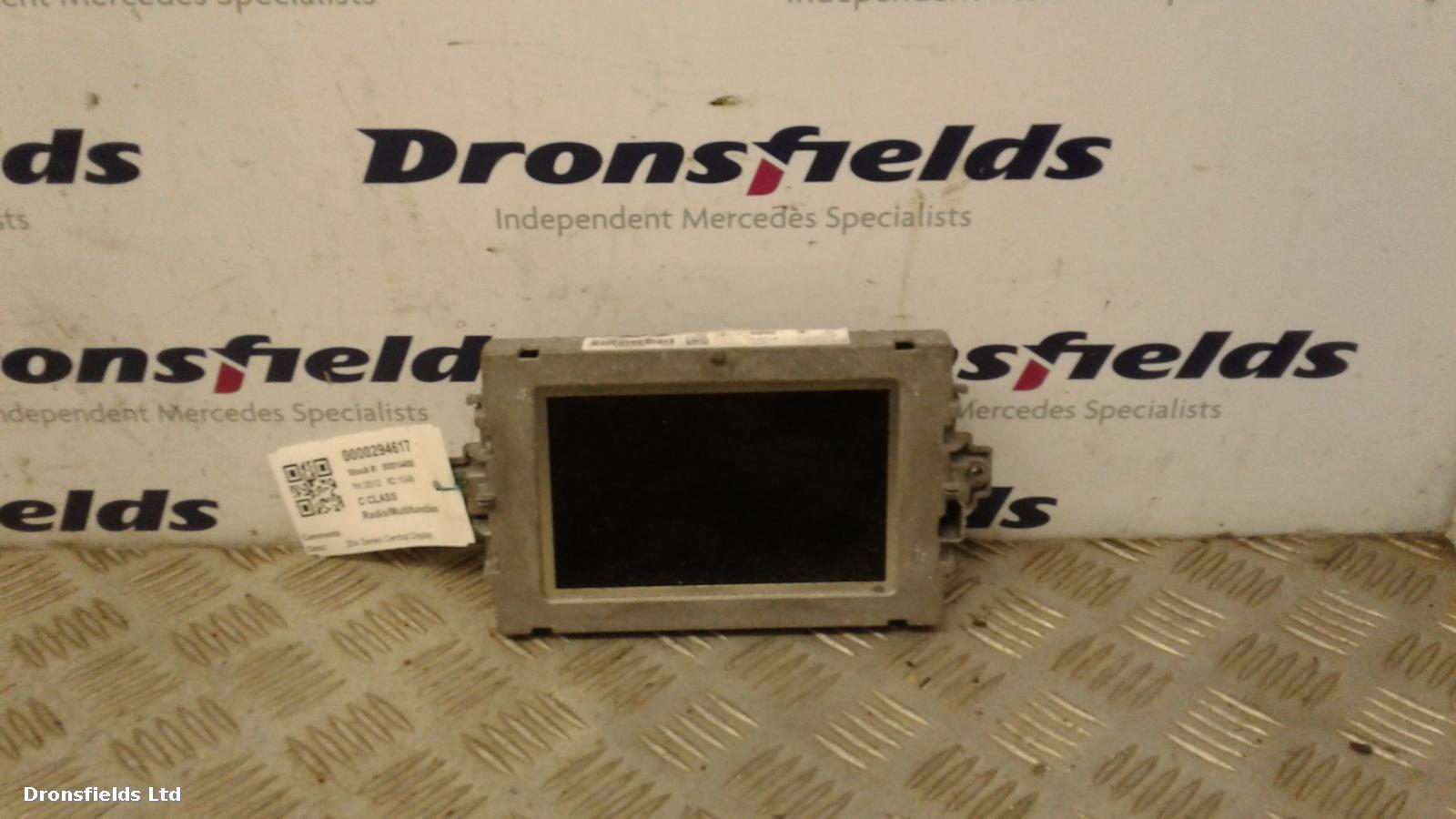 View Auto part Radio Display Mercedes C Class 2012
