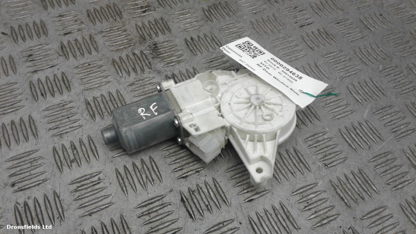 View Auto part RF Door Window Motor Mercedes Vito 2015