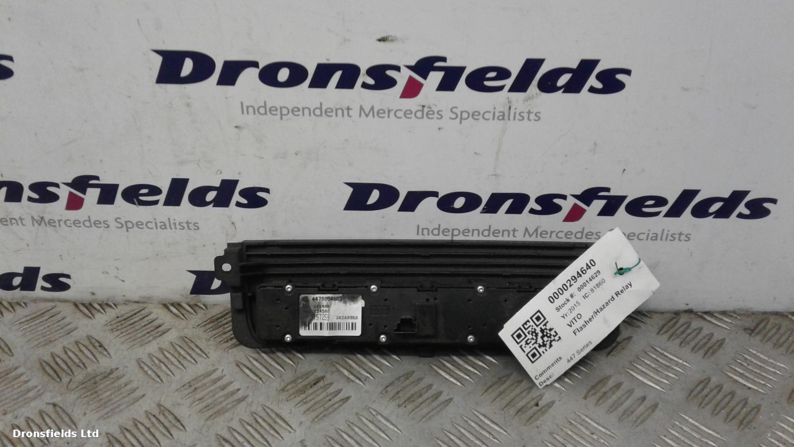 View Auto part Flasher/Hazard Relay Mercedes Vito 2015