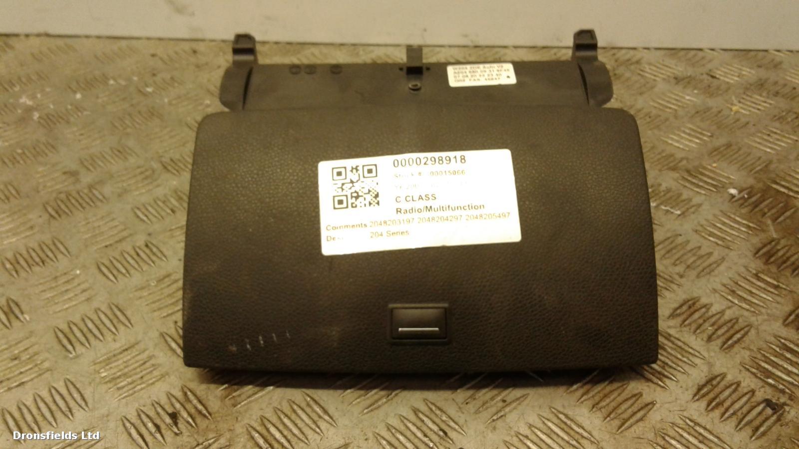 View Auto part Radio Display Mercedes C Class 2007