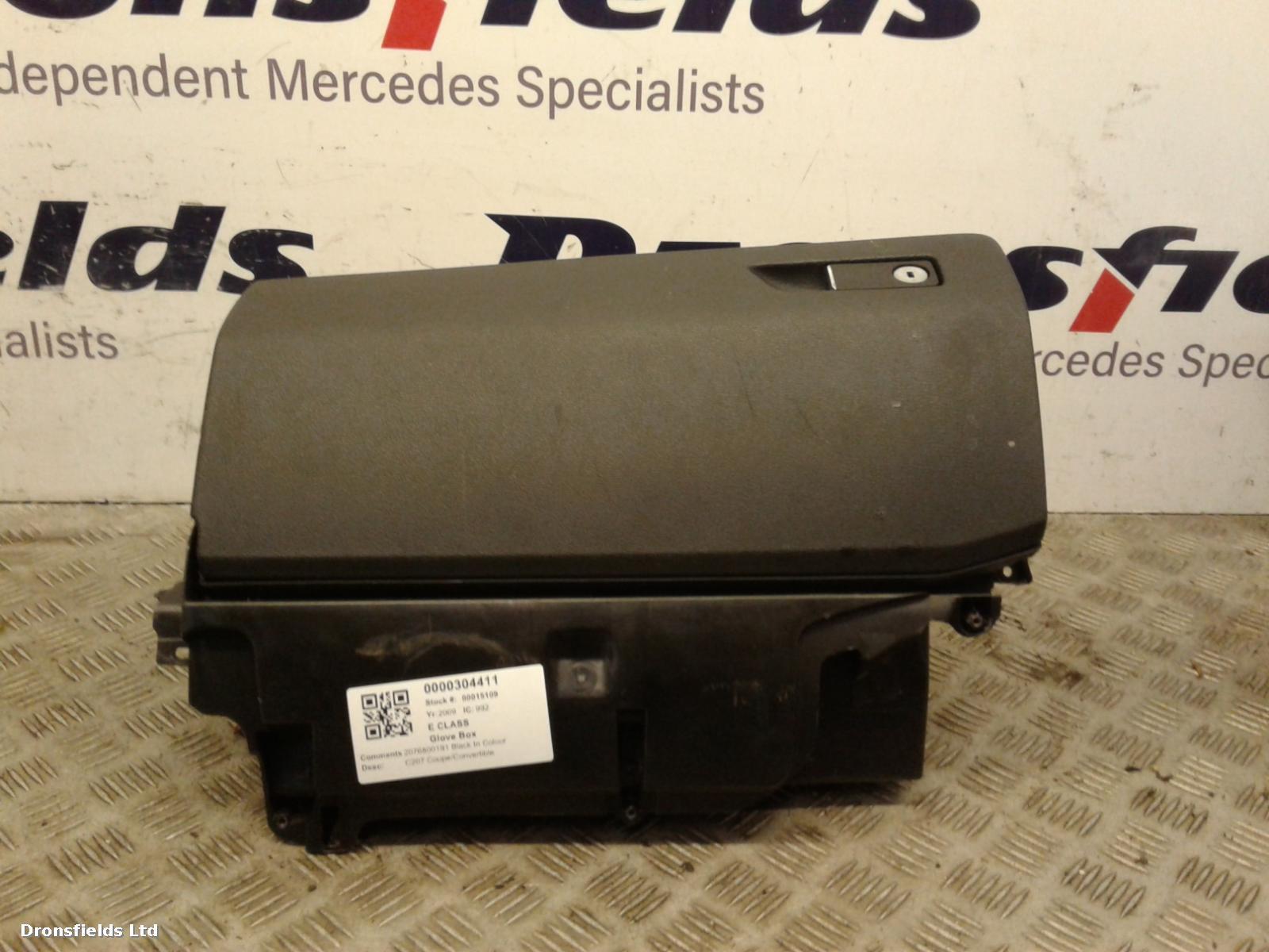 View Auto part Glove Box Mercedes E Class 2009