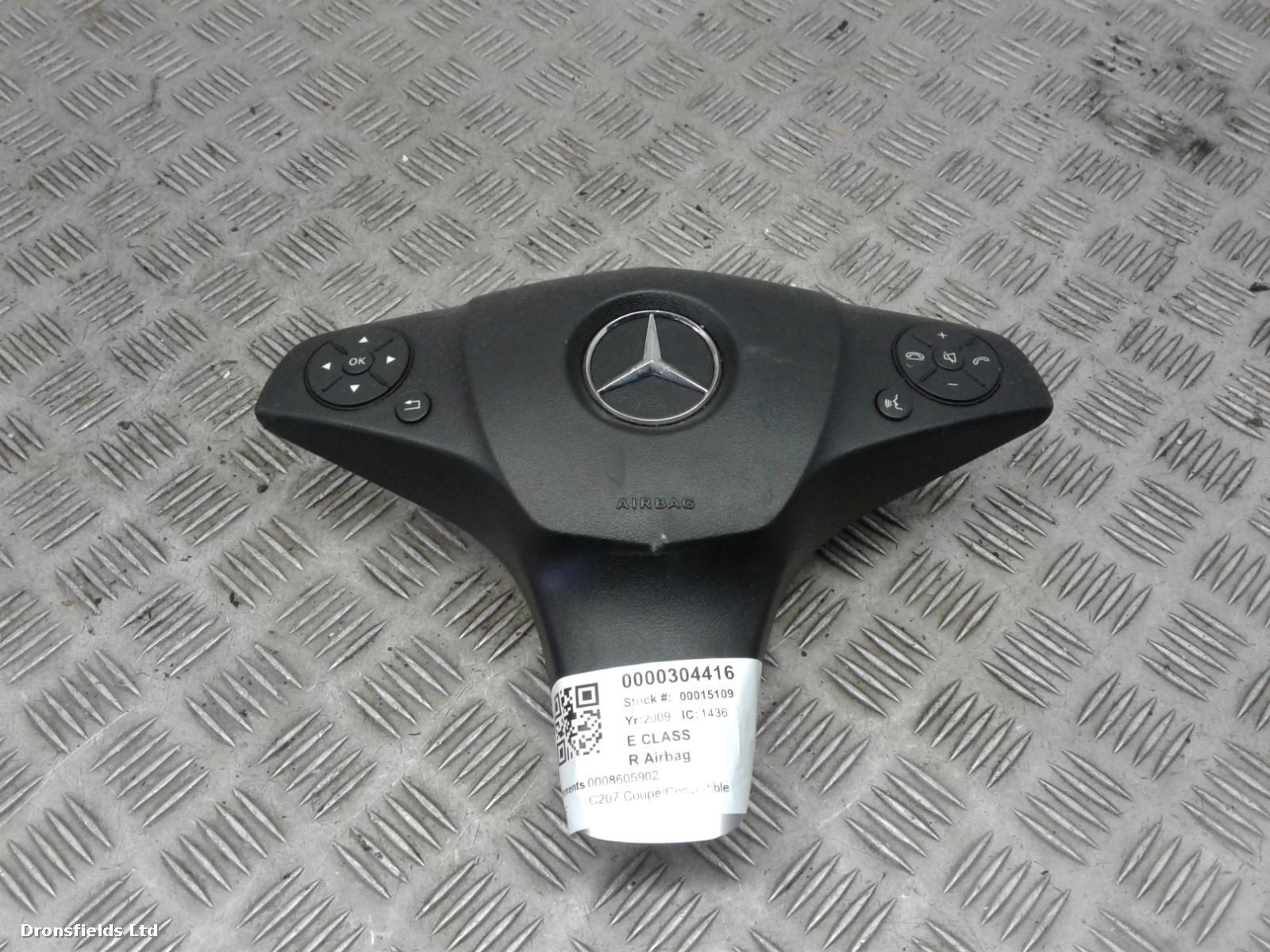 View Auto part R Air Bag Mercedes E Class 2009