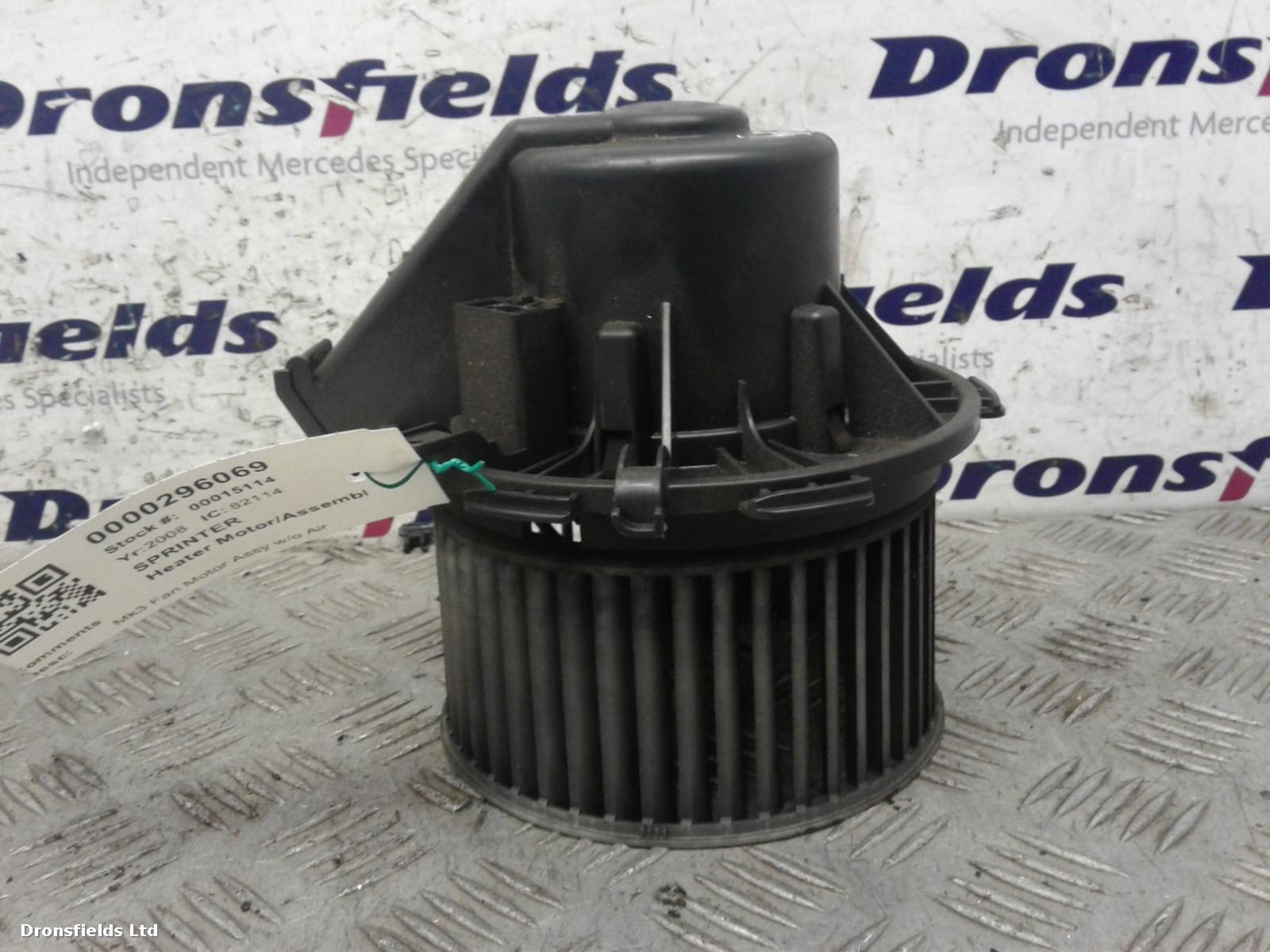 View Auto part Heater Motor/Assembly Mercedes Sprinter 2008